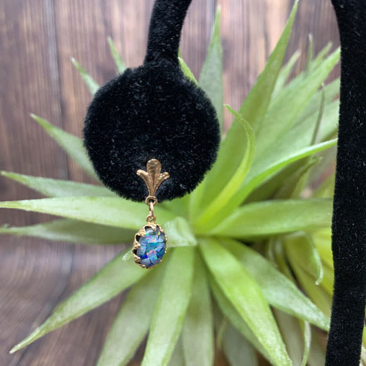 14k Opal Earrings
