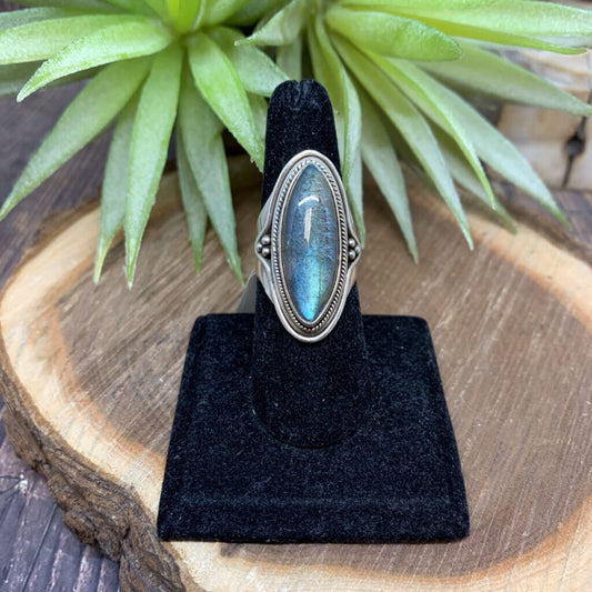 Sterling Marquis Stone Ring