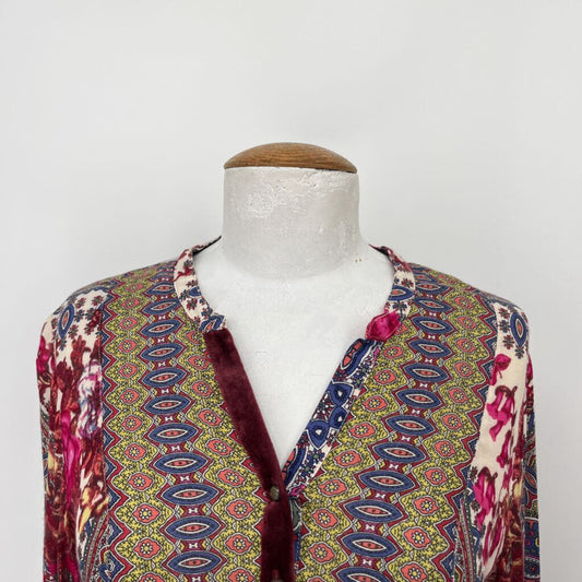 Aratta Silent Journey L/s Floral Shirt