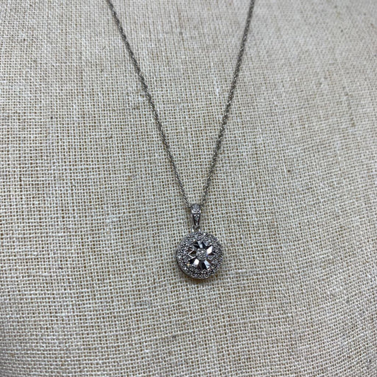 Sterling and Diamonds Necklace
