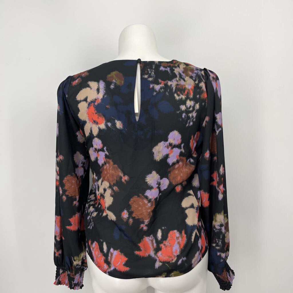 Evereve L/s Floral Blouse