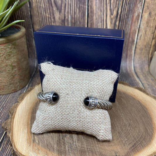 Sterling Silver Cable Cuff