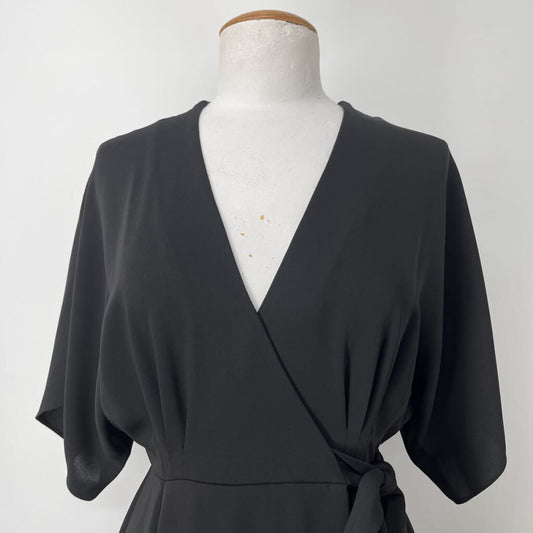 Babaton Aritzia Long Wrap Dress
