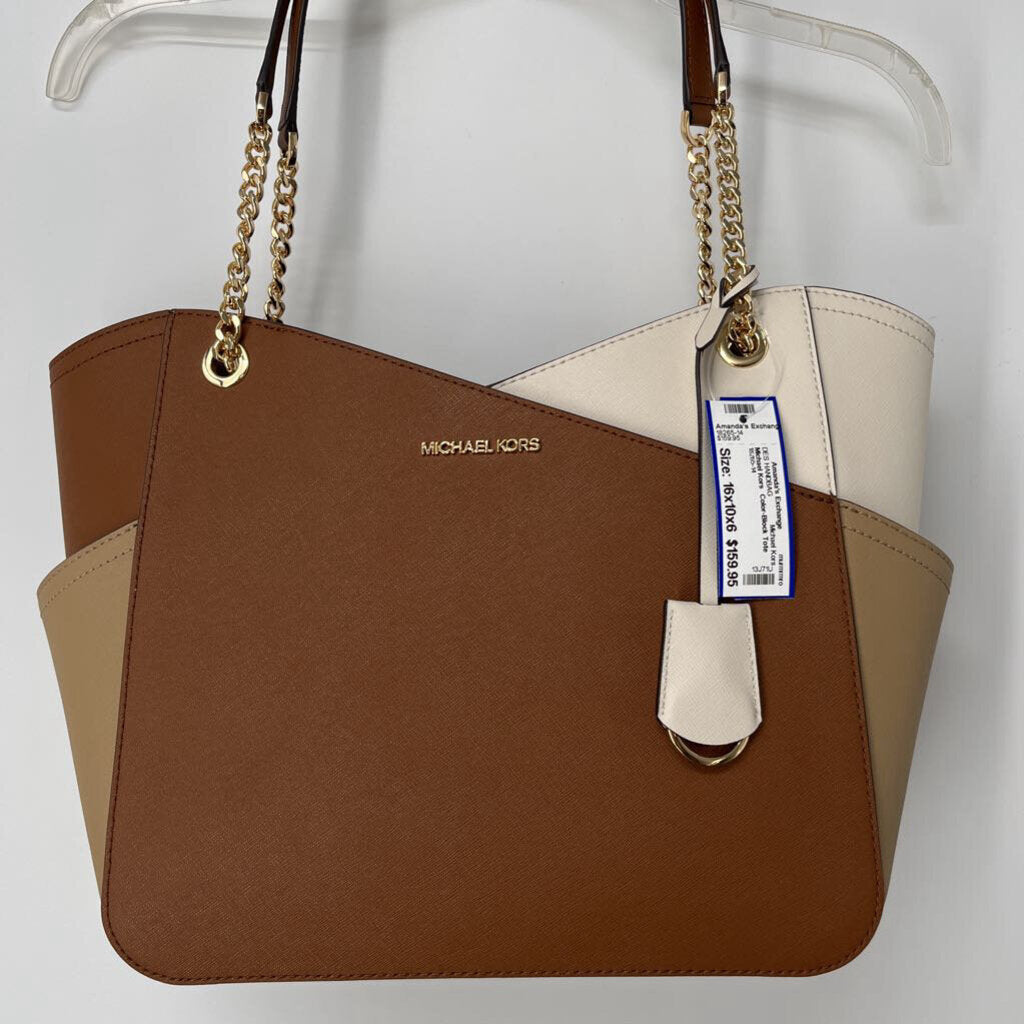 Michael Kors Color-Block Tote