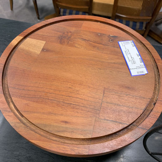 Wood & Metal Cake Stand