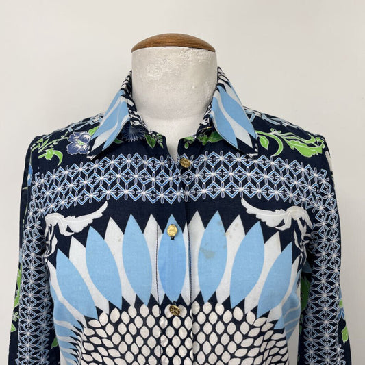 Tory Burch L/s Print Shirt