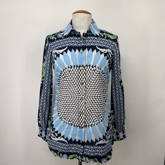 Tory Burch L/s Print Shirt