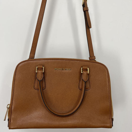 MK Leather Satchel