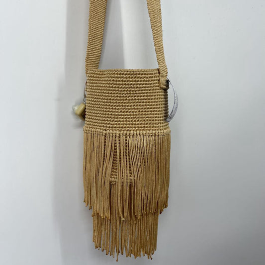 Arte & Tejido Fringed Bucket Bag