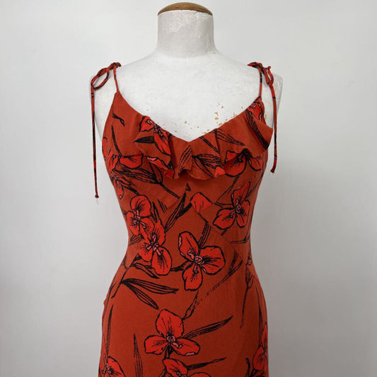 Anthropologie Floral Maxi Dress