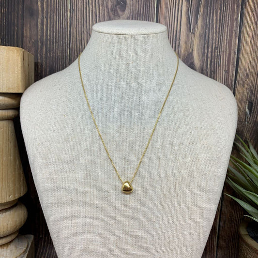 Madewell Demi Fine Heart Necklace