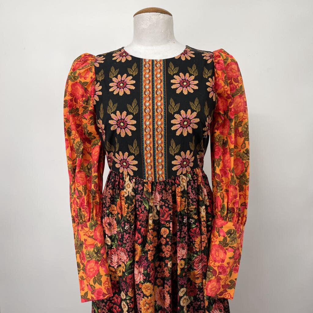 Farm Rio l/s maxi Dress