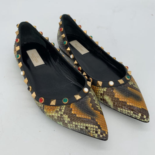 Valentino Snake Flats