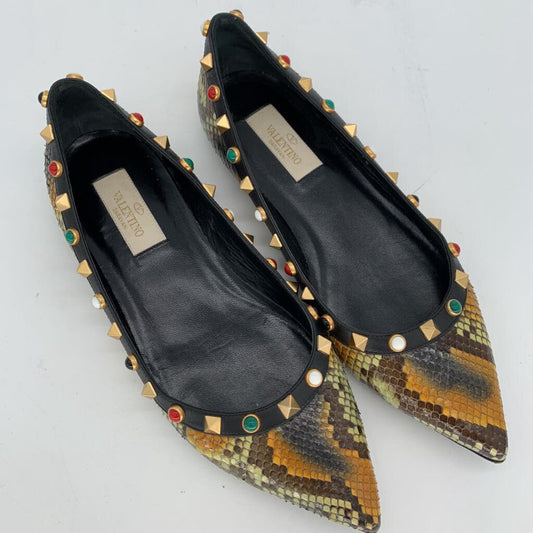 Valentino Snake Flats