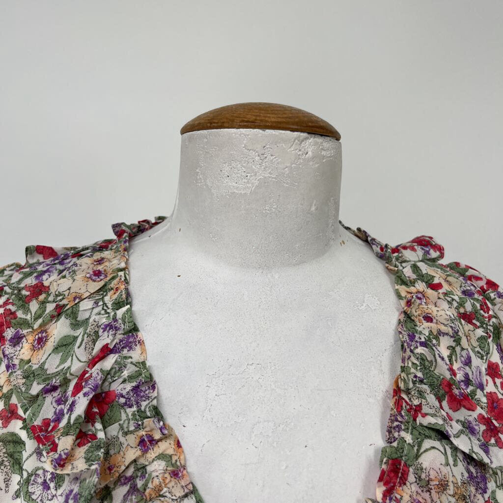 Astr the Label S/s Floral Shirt