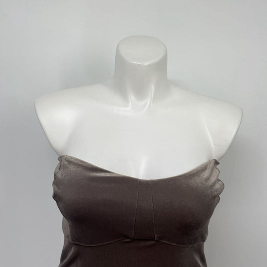 Gap Strapless Velour Dress
