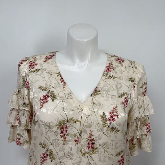Rebecca Taylor S/s Floral Shirt