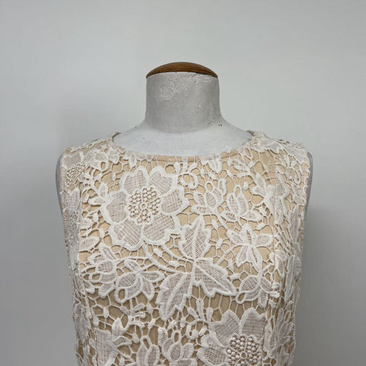 Loft Slvls Crochet Dress