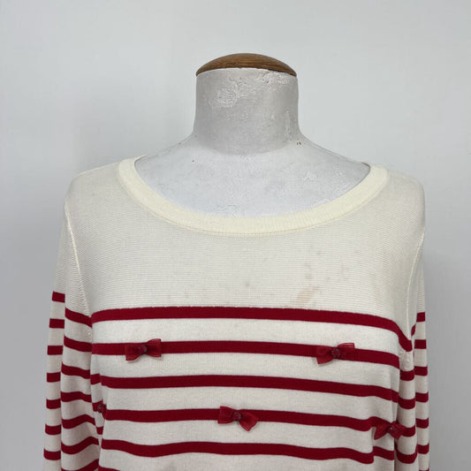 Talbots L/s Stripe Sweater