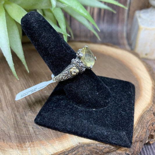 Barbara Bixby Ster/18k Gem Ring