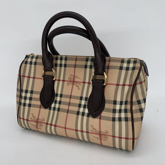 Burberry Haymarket Check Satchel