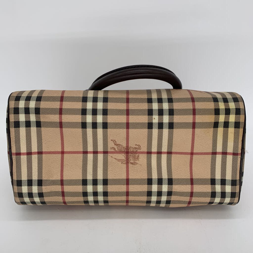 Burberry Haymarket Check Satchel