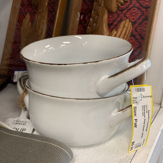 Stoneware Soup Bowls