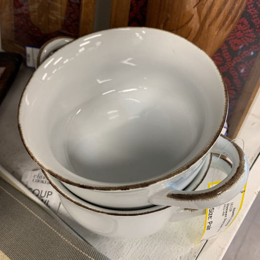 Stoneware Soup Bowls
