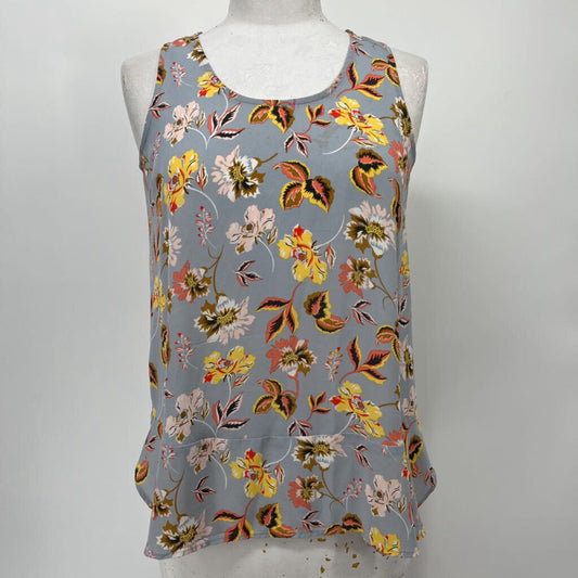 Loft Sleeveless Floral Shirt