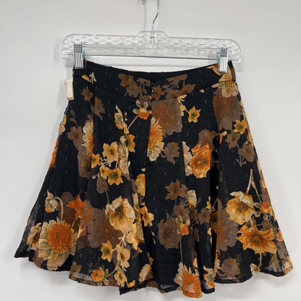Lulu's L/s Floral Shirt/Skirt