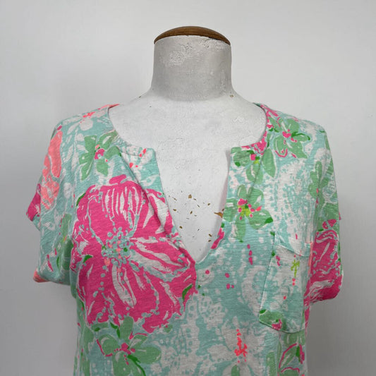 Lilly Pulitzer S/s floral Shirt