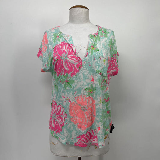 Lilly Pulitzer S/s floral Shirt