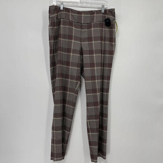 Up Plaid Pants