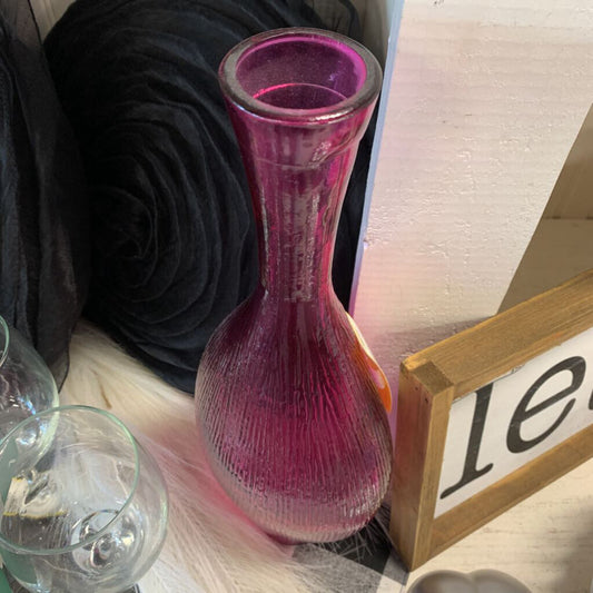 Narrow Neck Glass Vase