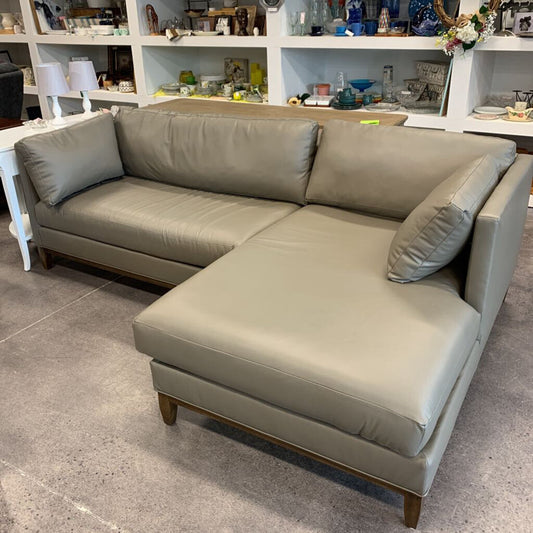 Massoud Leather Sectional