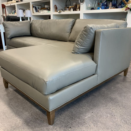Massoud Leather Sectional