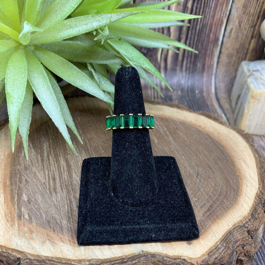 Ster Gem Band Ring