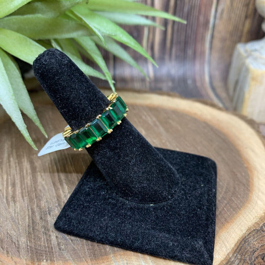 Ster Gem Band Ring