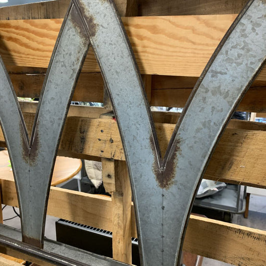 Metal Arched Wall Hanging