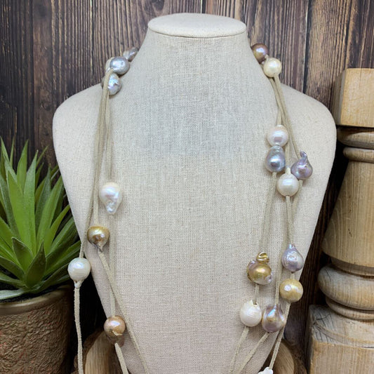 Baroque Pearl Necklace