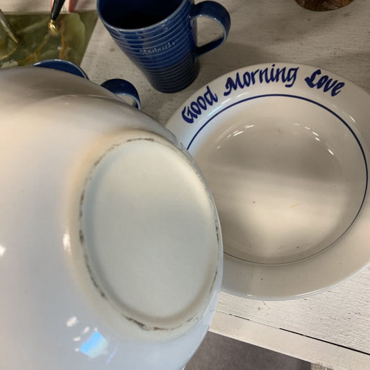 Good Morning Love Bowl Set