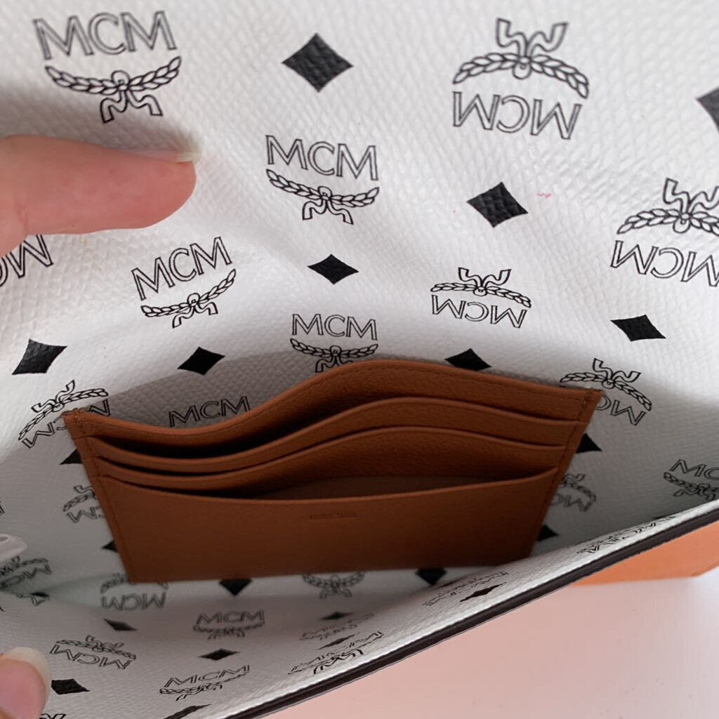 MCM Pebbled Wallet