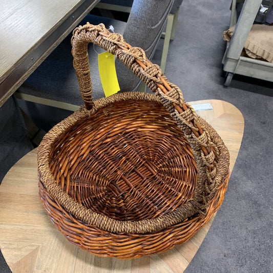 Round Wicker Basket