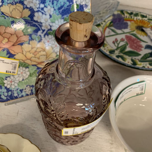 Raised Floral Motif Bottle