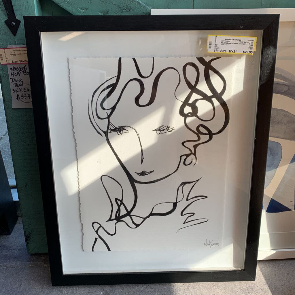 Nikol Wikman Framed Abstract