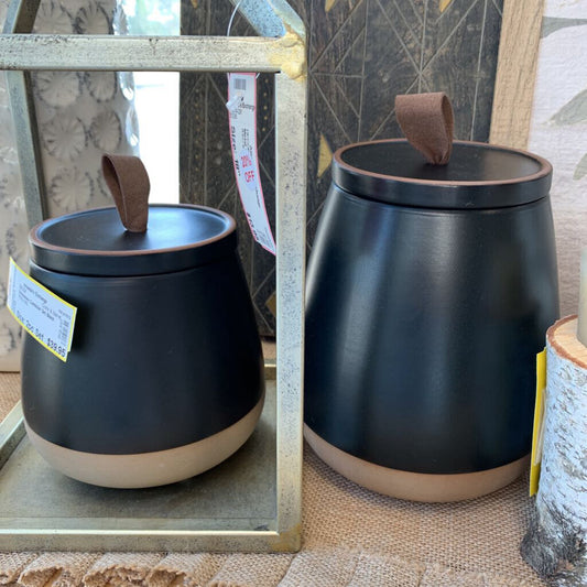 Stoneware Cannister Set