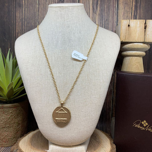Patricia Nash Roman Coin Necklace