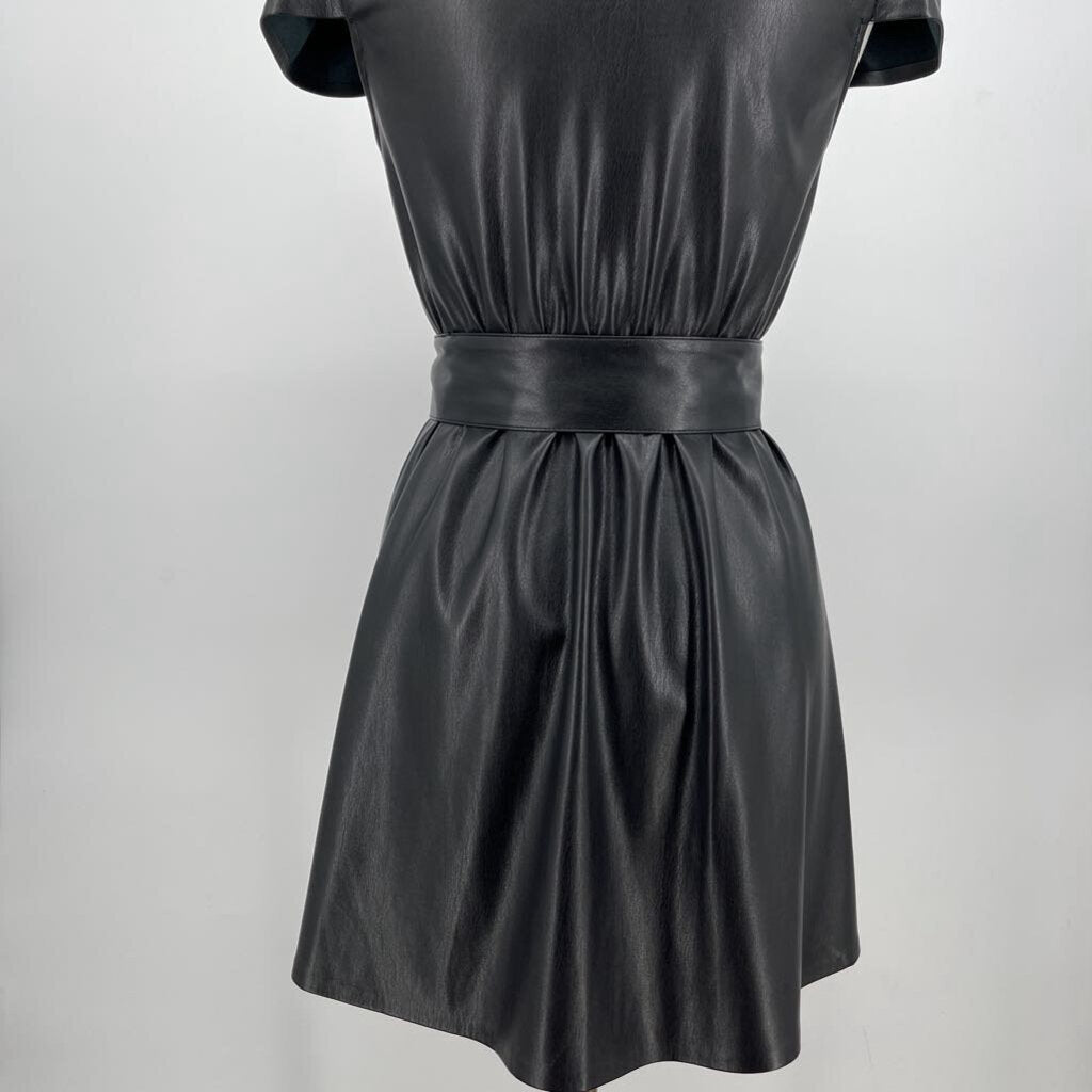 Alice + Olivia Faux Leather Dress