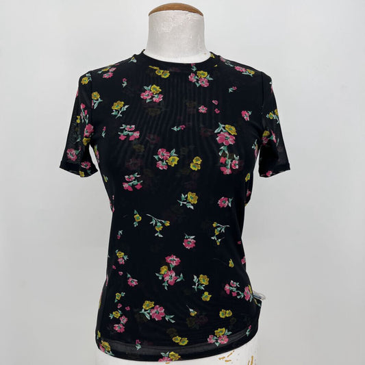Johnny Was S/s Floral Shirt