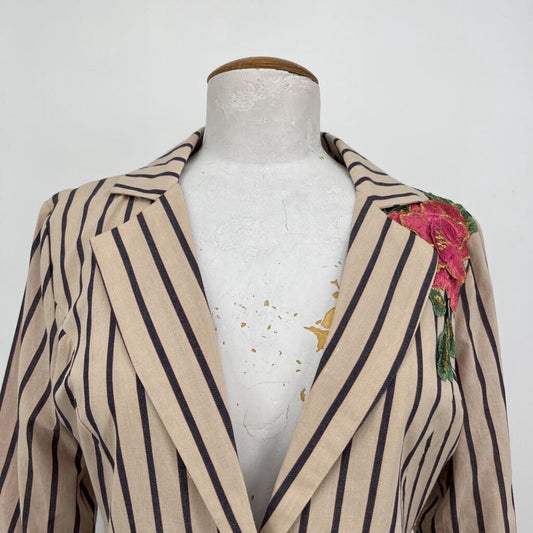 Aratta Silent Journey Stripe blazer